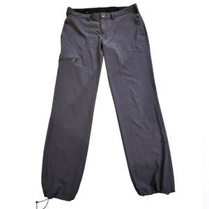 Patagonia Outdoors Gray Cinch Ankle Cargo Style Pants Women's Size 6